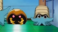Kabuto and Omanyte, as seen in the anime (Image via The Pokemon Company)
